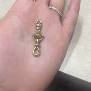 Gold filled charm holder